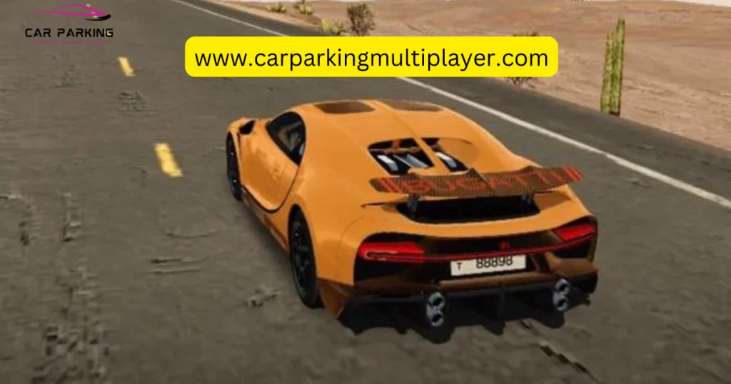 Bugatti Chiron Car Parking Multiplayer