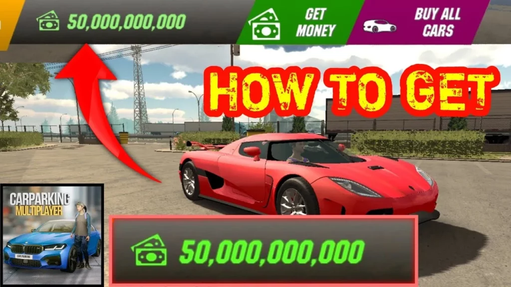how to get coins in car parking multiplayer